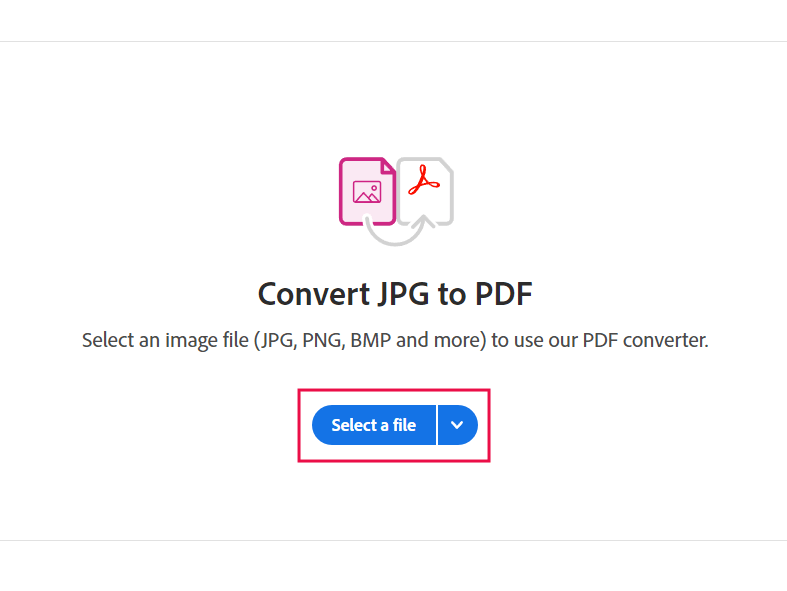 convert jpg to pdf adobe