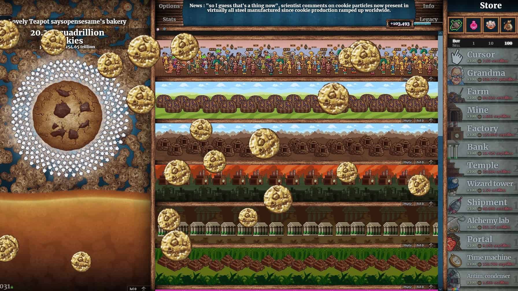 cookie clicker achievements