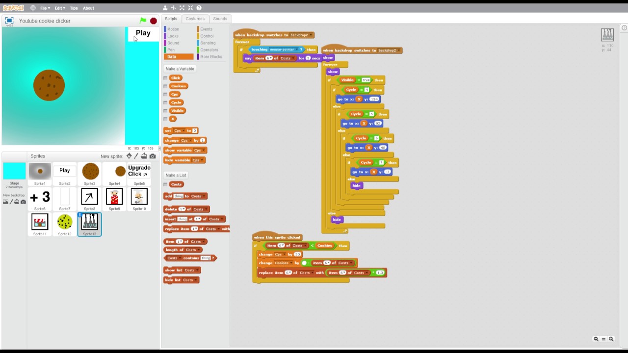 cookie clicker on scratch