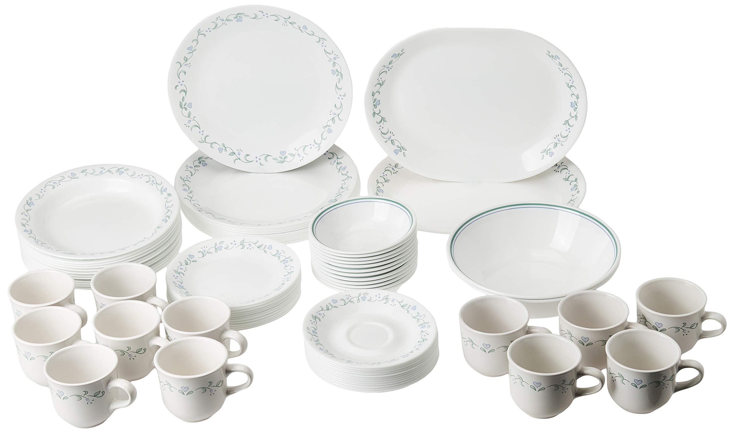 corelle dinnerware set 76 pieces