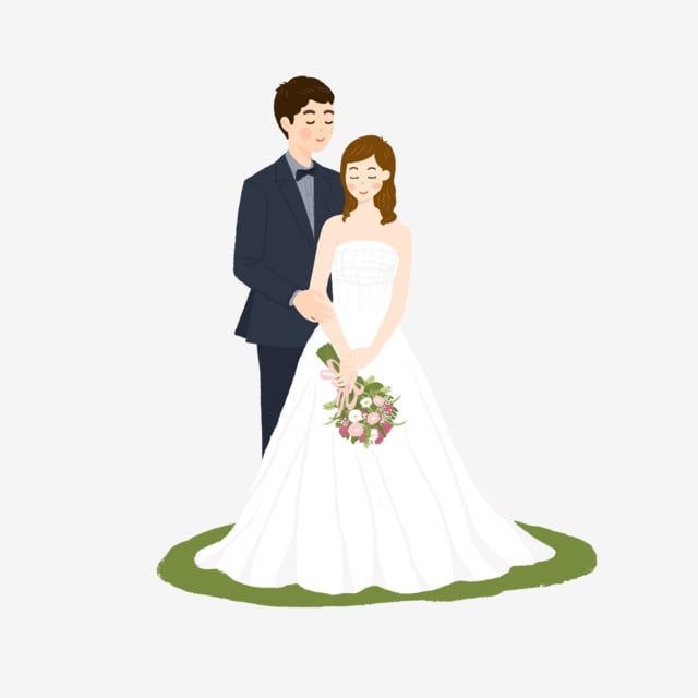 couple wedding clipart