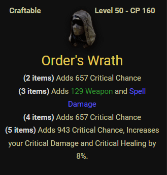 craftable sets eso