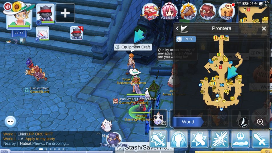 crafting ragnarok mobile