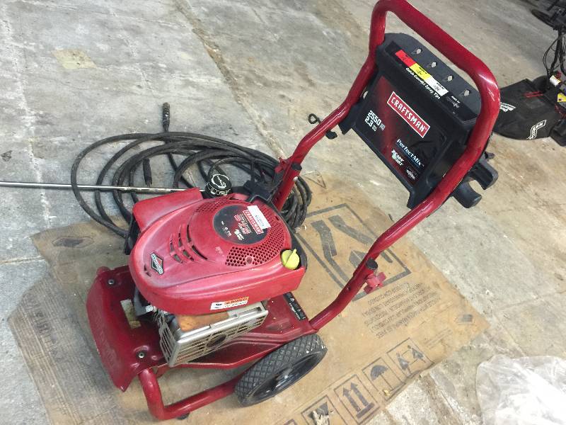 craftsman 6.75 pressure washer