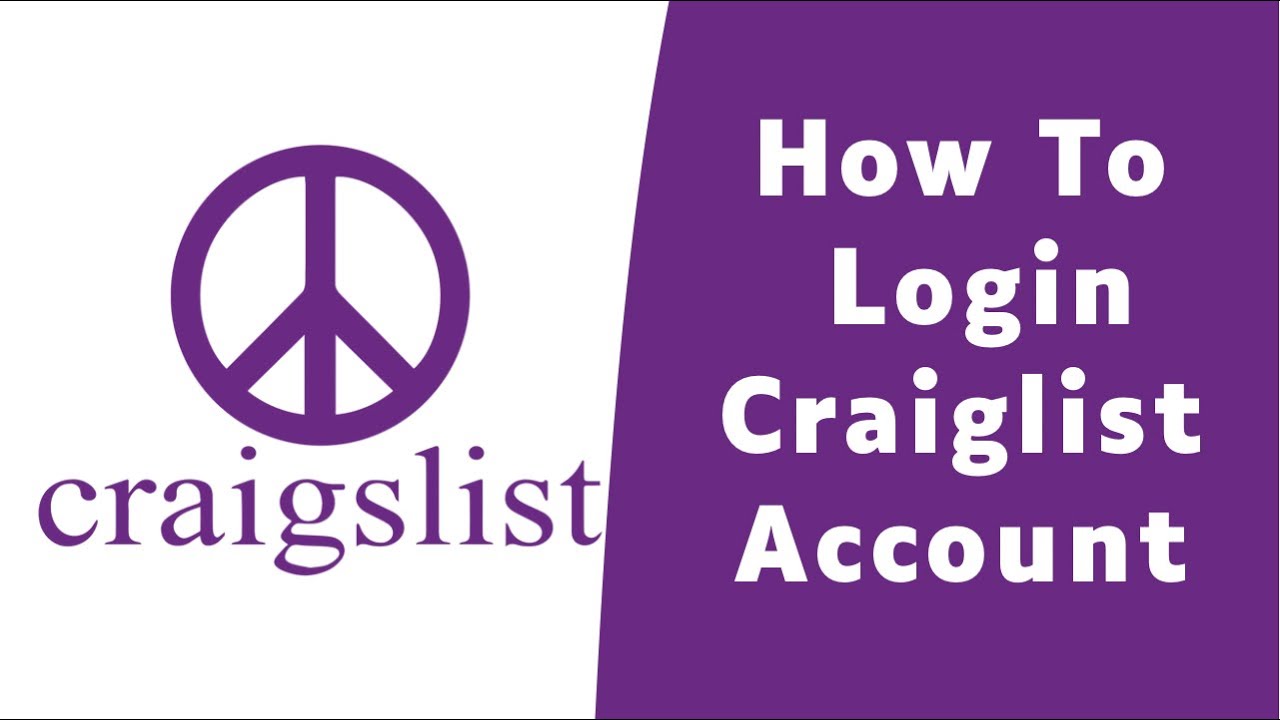 craigslist login