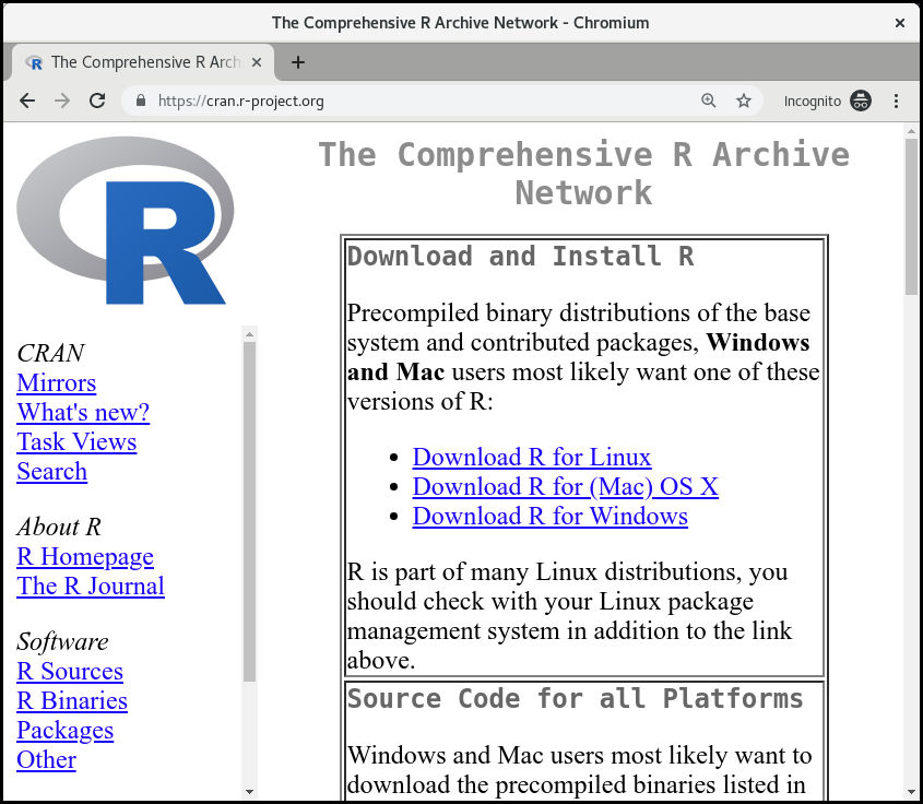 cran r project