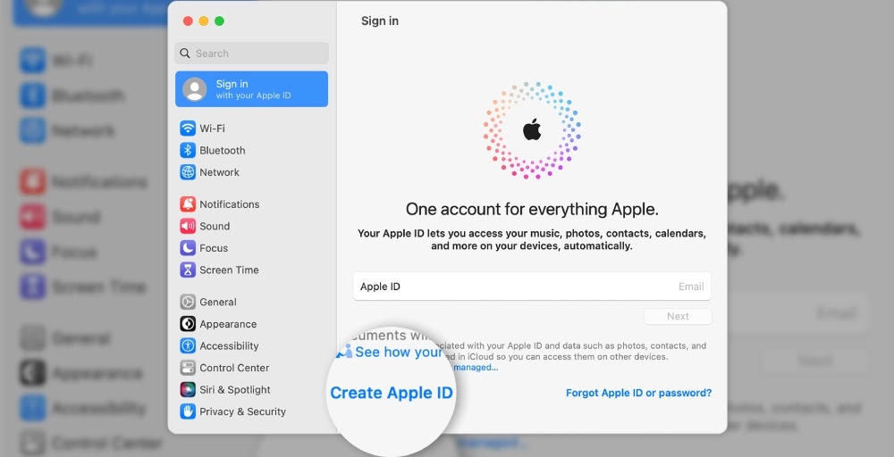 create apple id without phone number