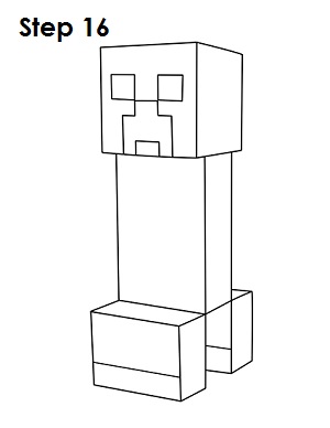 creeper drawing