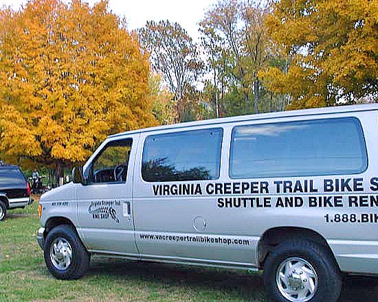 creeper trail shuttle