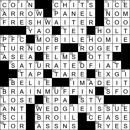 crossword clue run aground