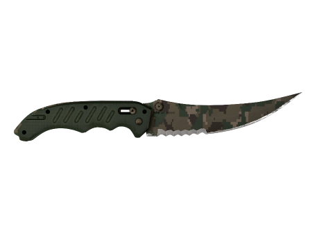 cs go flip knife forest ddpat