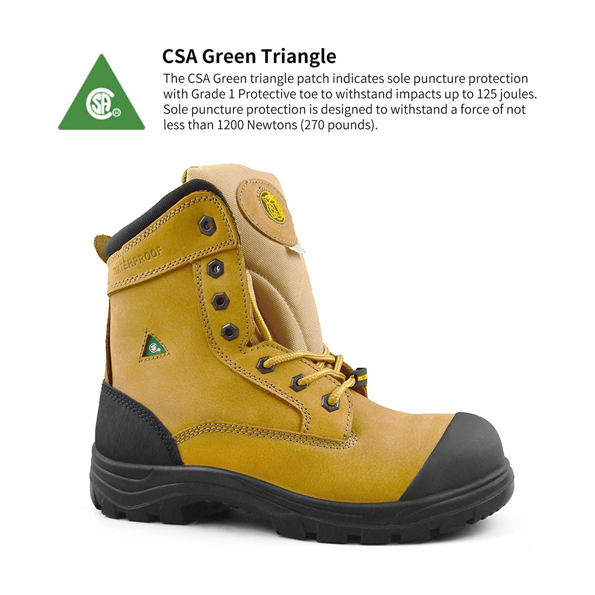 csa approved footwear