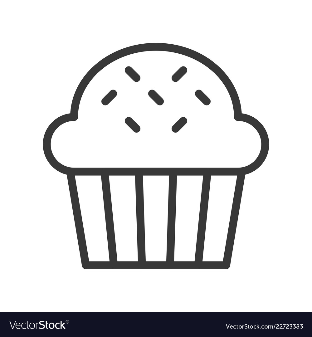 cup cake outline images