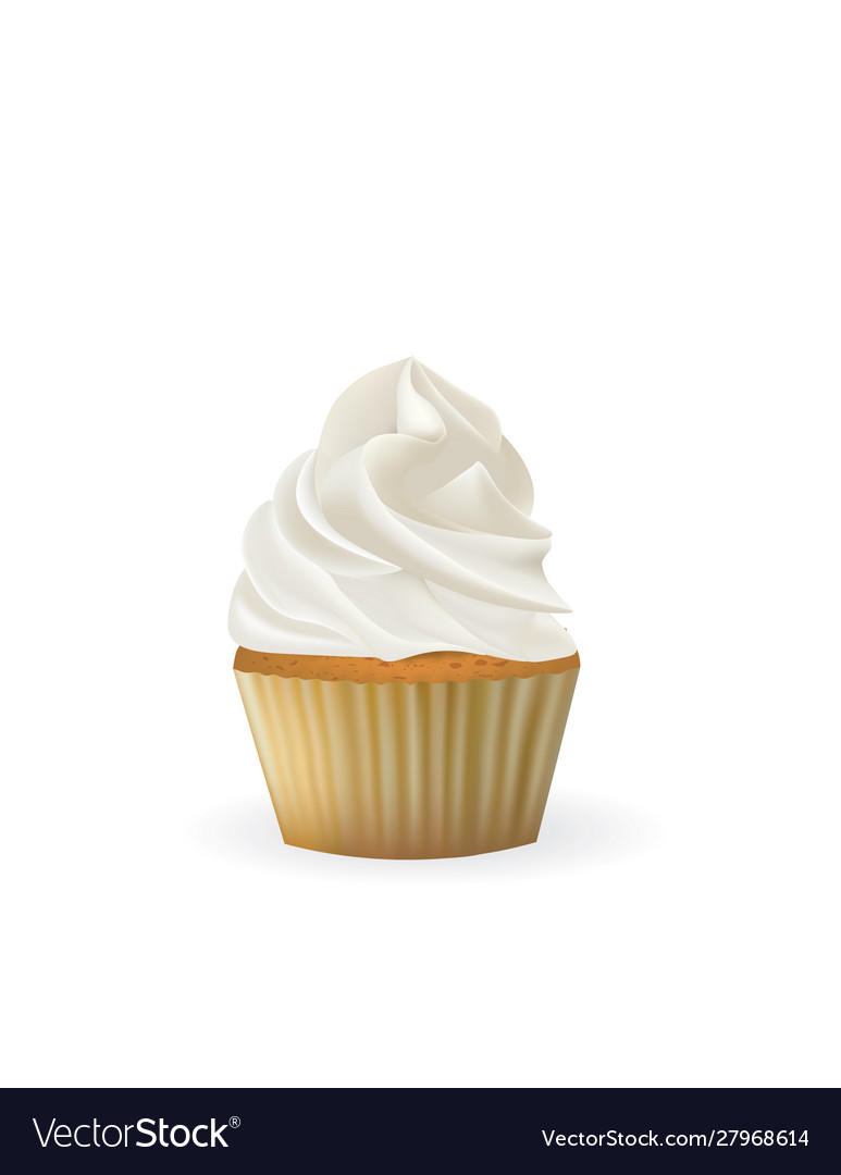 cupcake white background