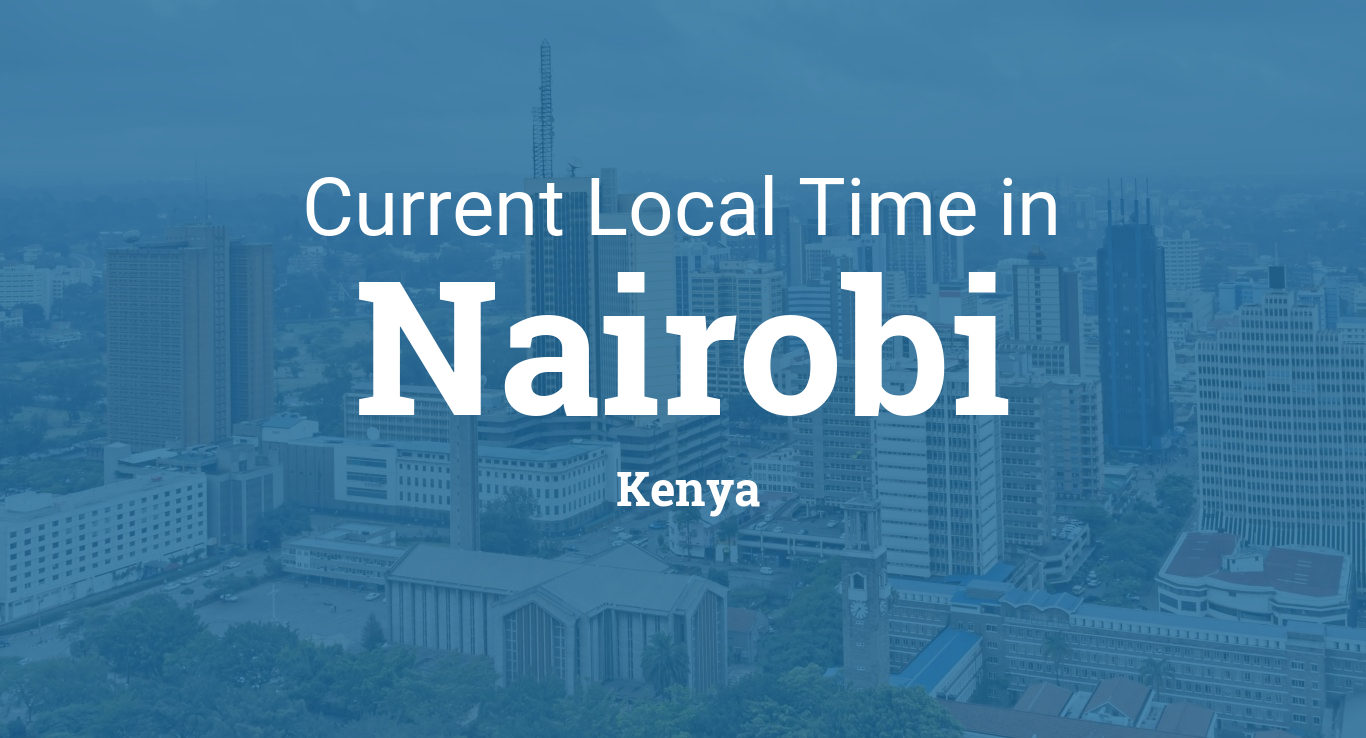 current time in nairobi kenya