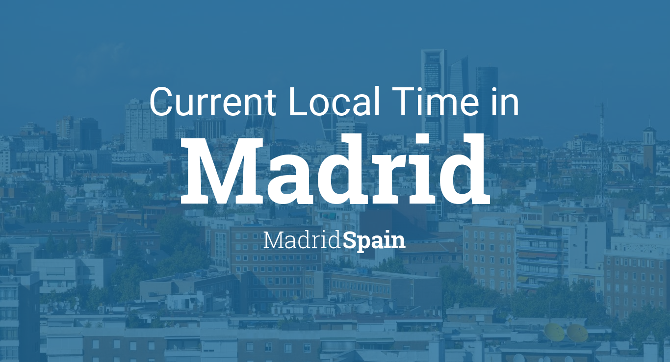 current time in spain now