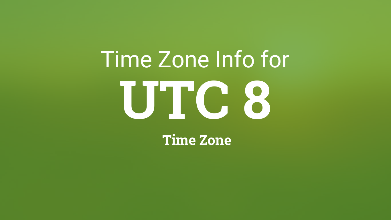 current utc-8 time