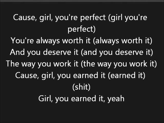 cuz girl you re perfect lyrics