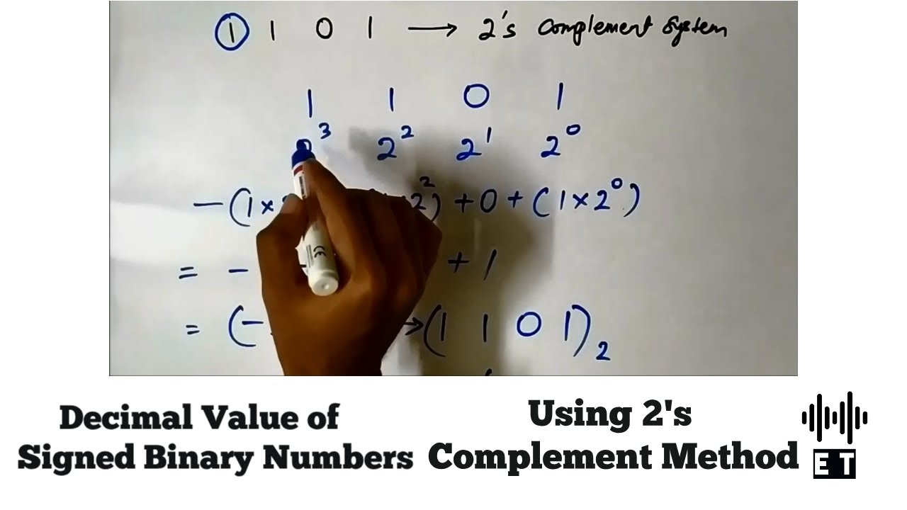 signed binary to decimal