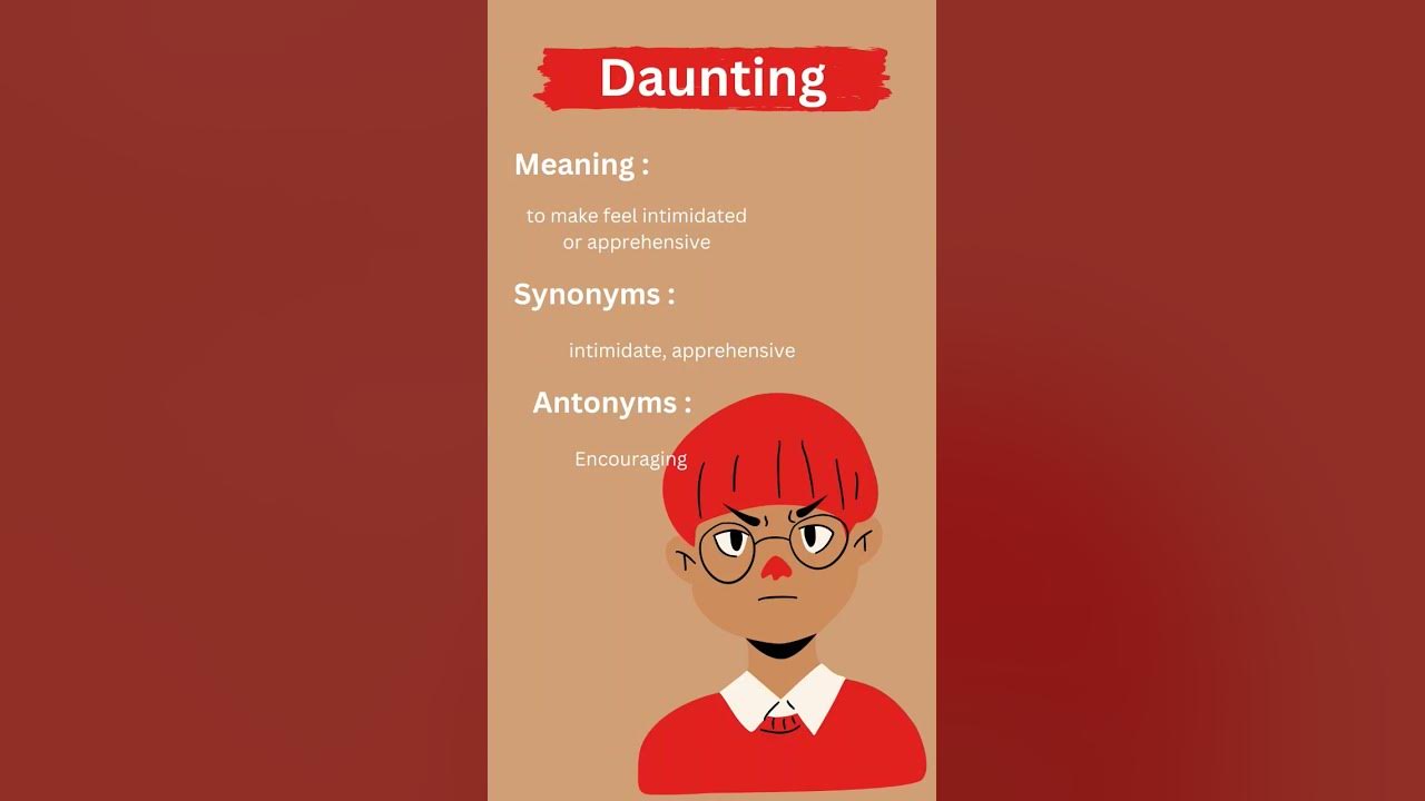 daunting synonym