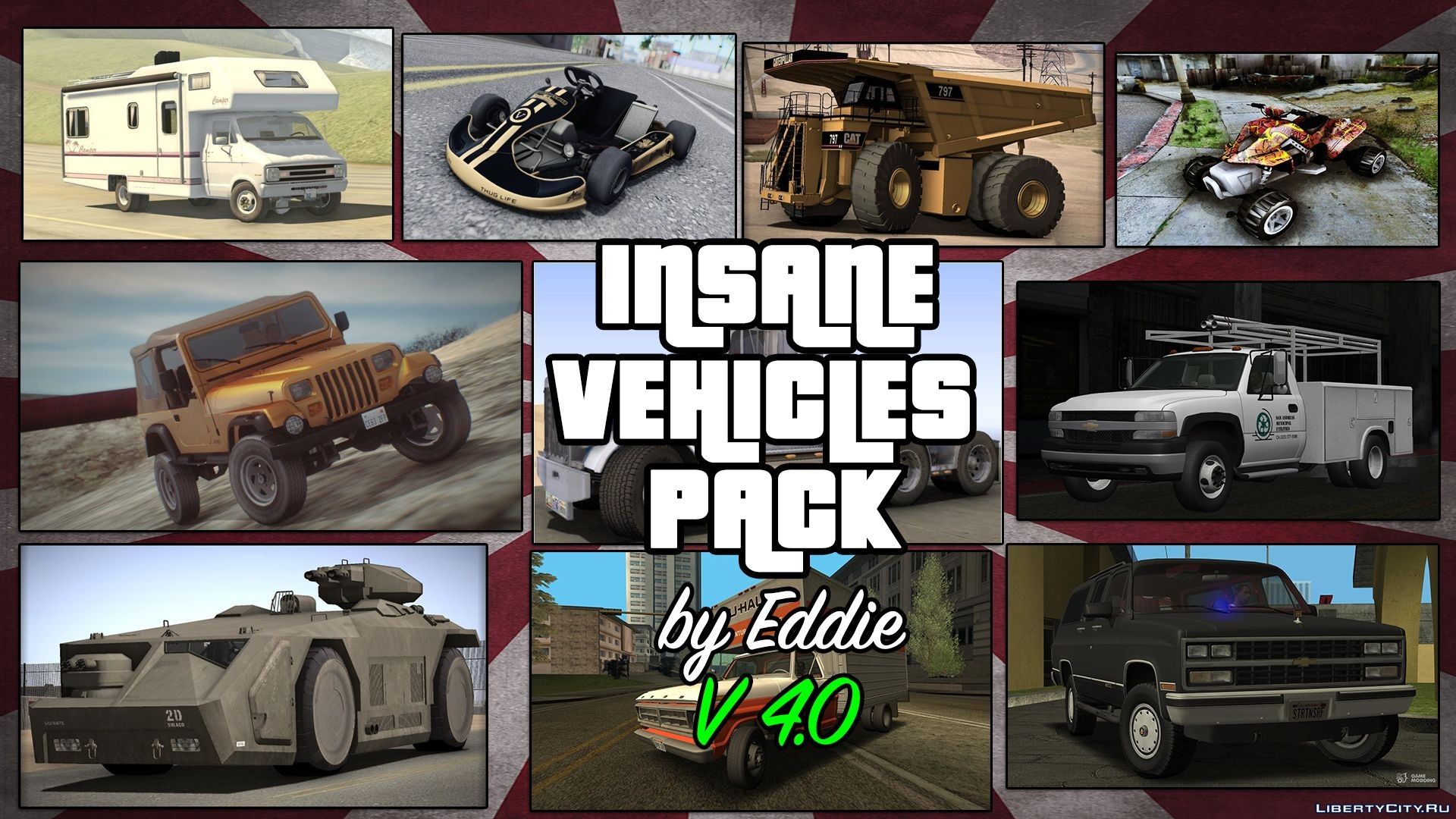 gta sa vehicles pack