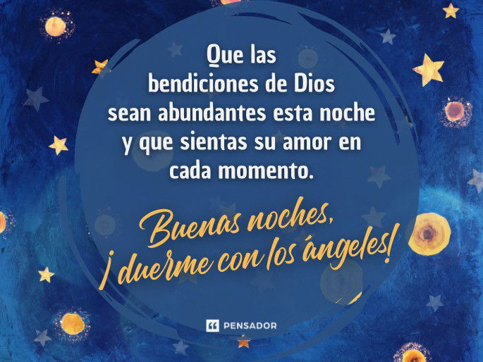 buenas noches bendiciones