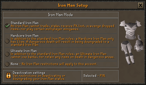 runescape ironman