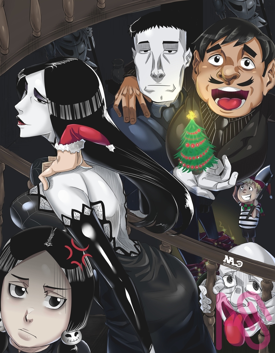 addams family anime