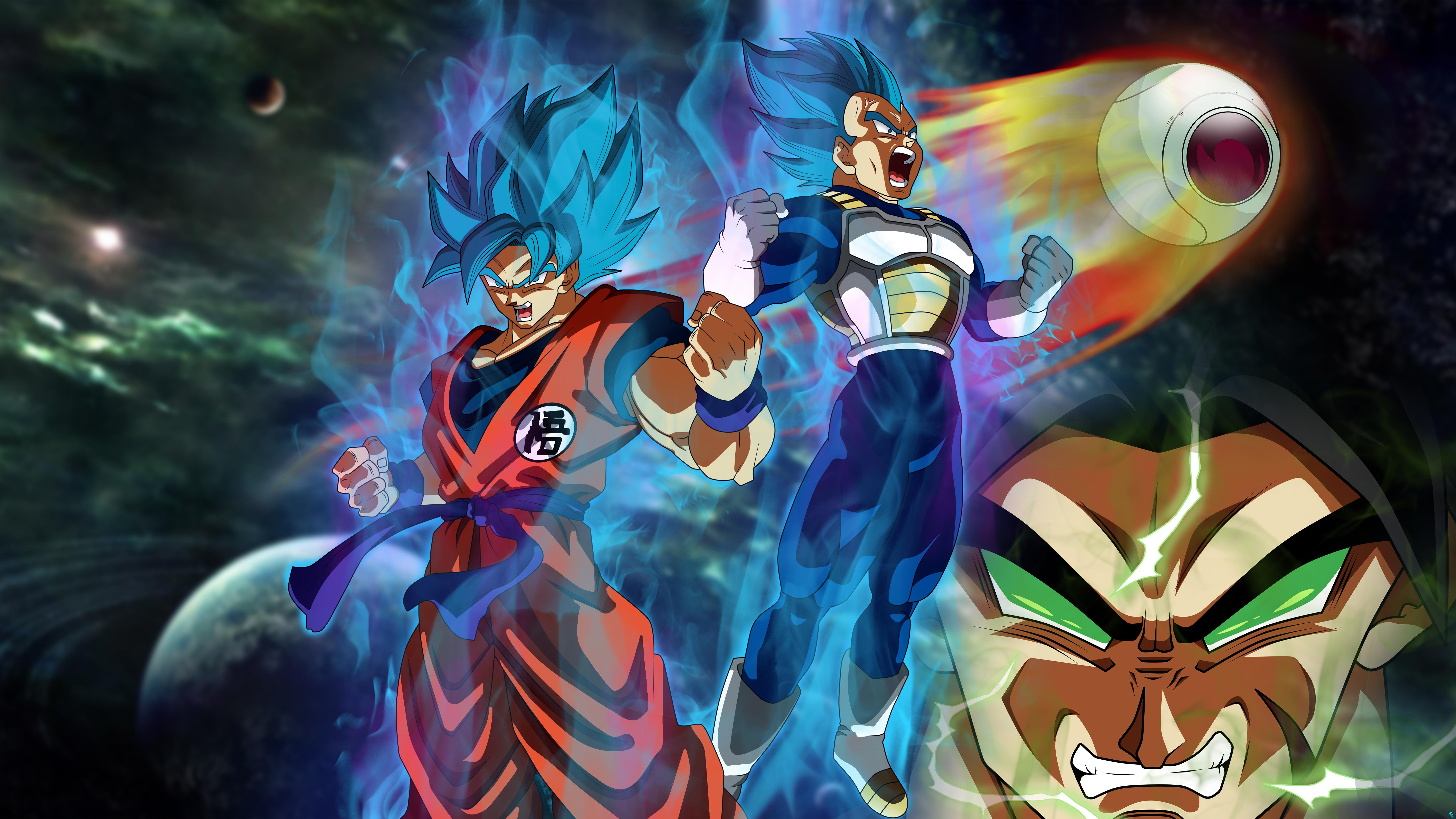 goku y vegeta wallpaper 4k