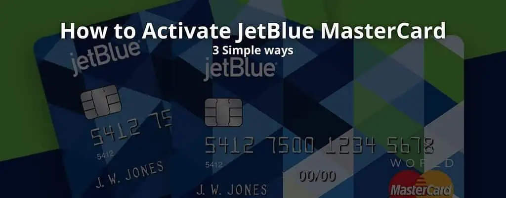 jetbluemastercard com/activate