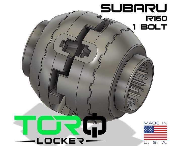 subaru differential locker