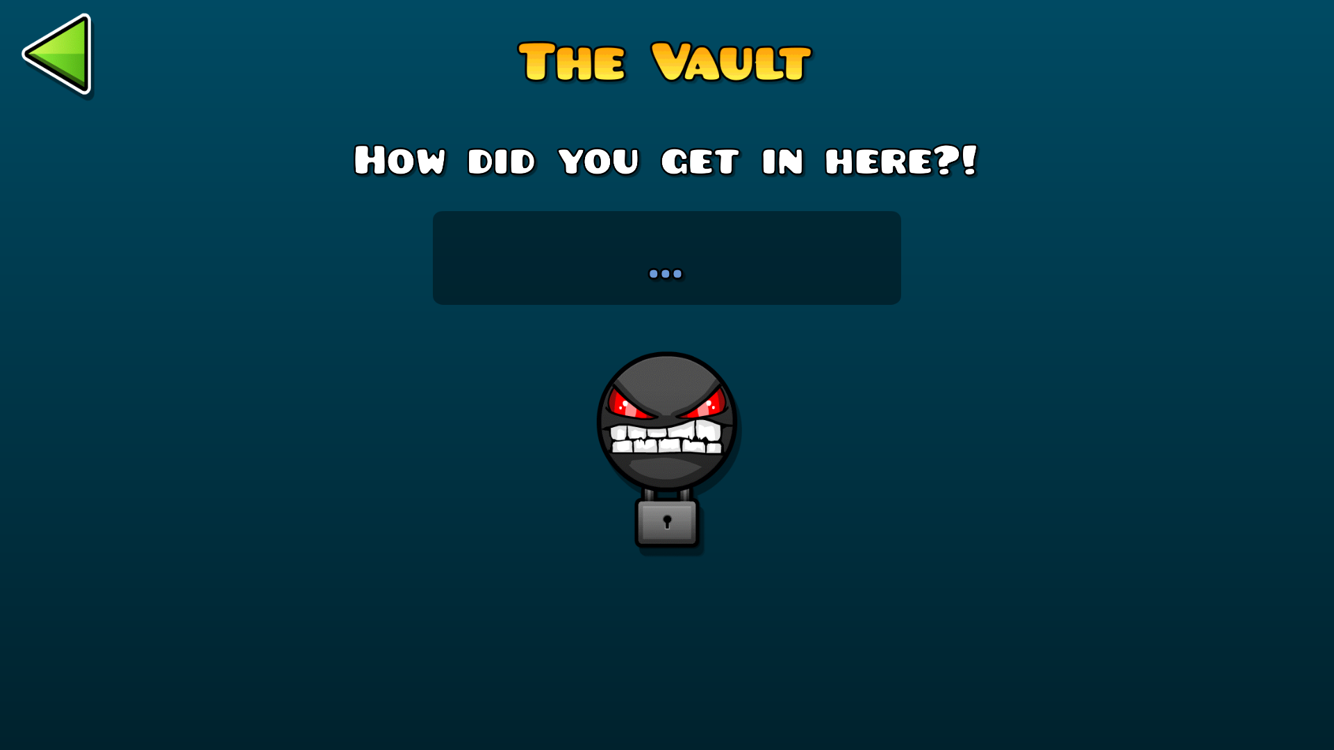 geometry dash secret vault