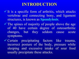 cervical spondylosis ppt