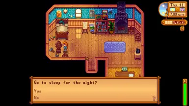 sleeping stardew valley