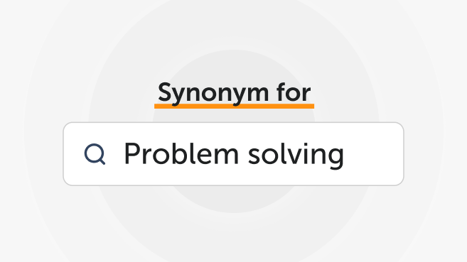 synonyms problem