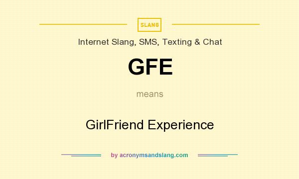 what is gfe slang