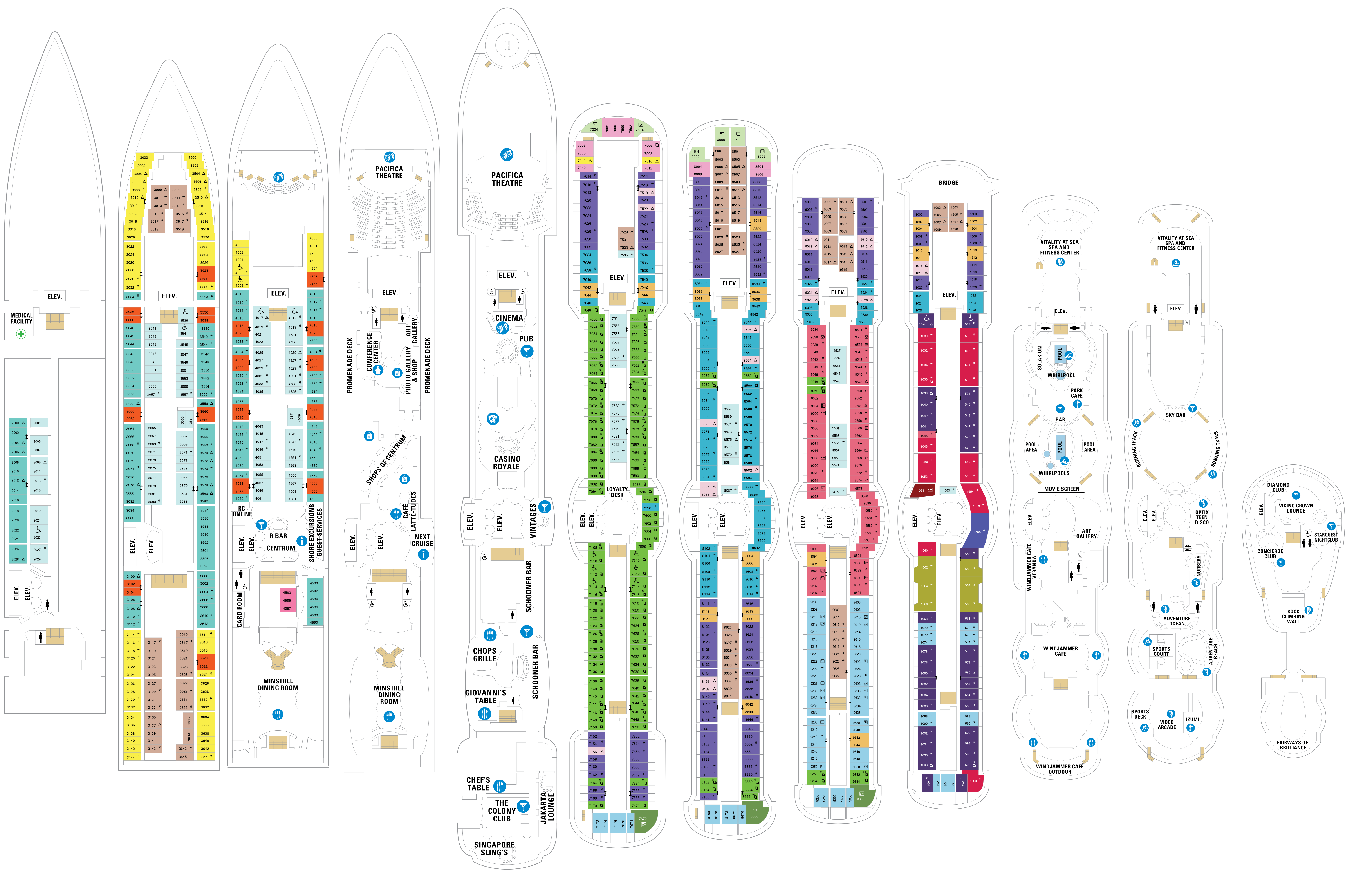 brilliance of the seas deck plan