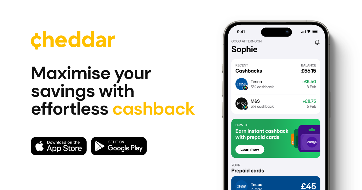 cheddar $70 cashback