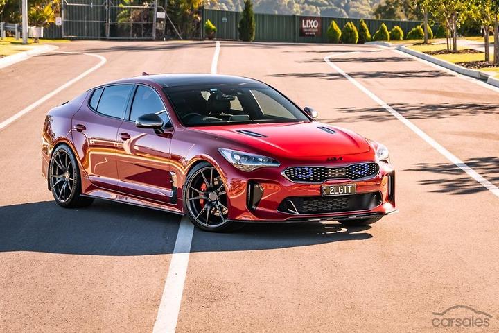 kia stinger carsales