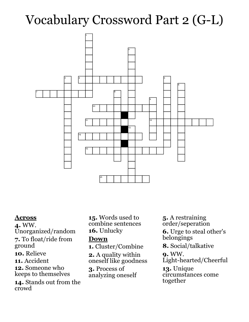 combines crossword clue