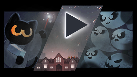 google doodle halloween