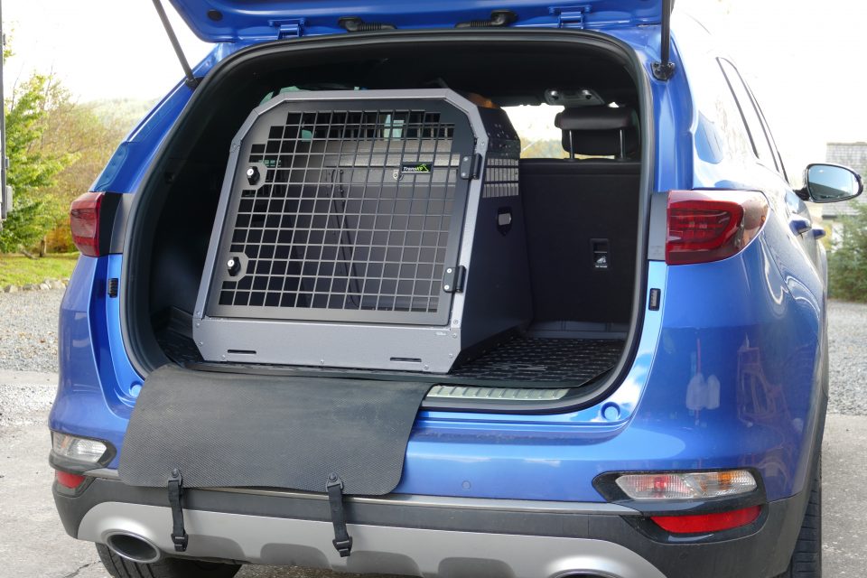 kia sportage dog crate