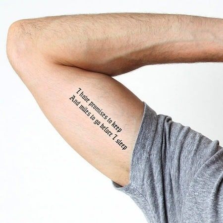 tattoos with meaningful sayings for guys