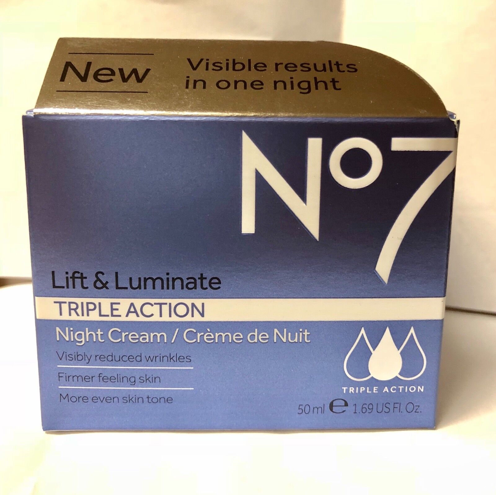 no 7 triple action night cream