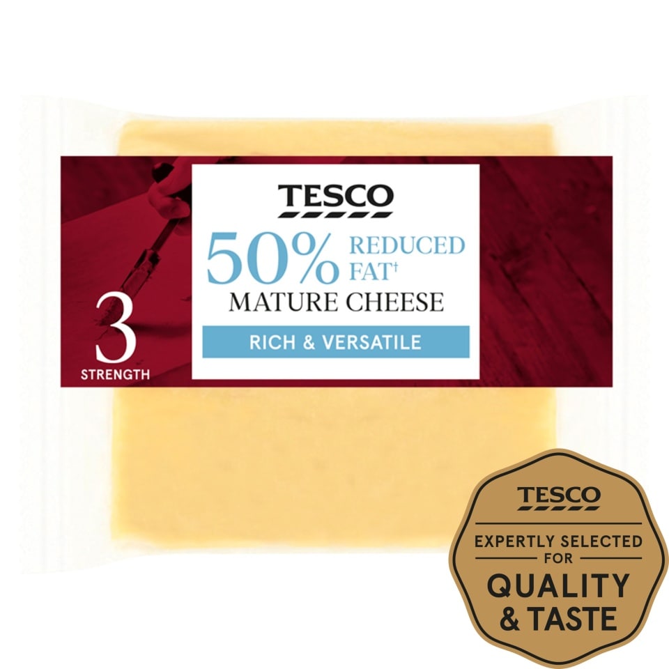 low fat cheese tesco