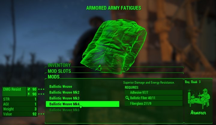 fallout 4 ballistic weave