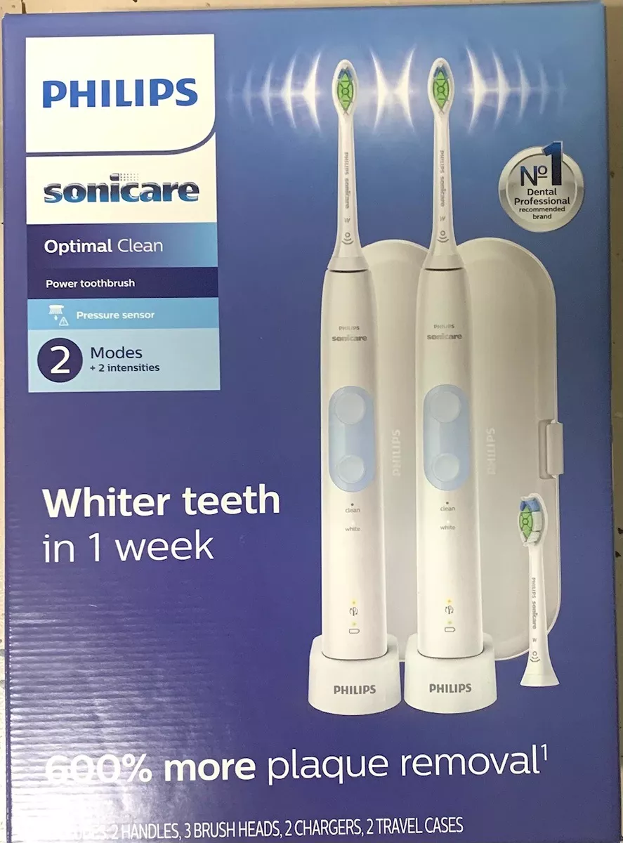 philips sonicare optimal clean rechargeable electric toothbrush