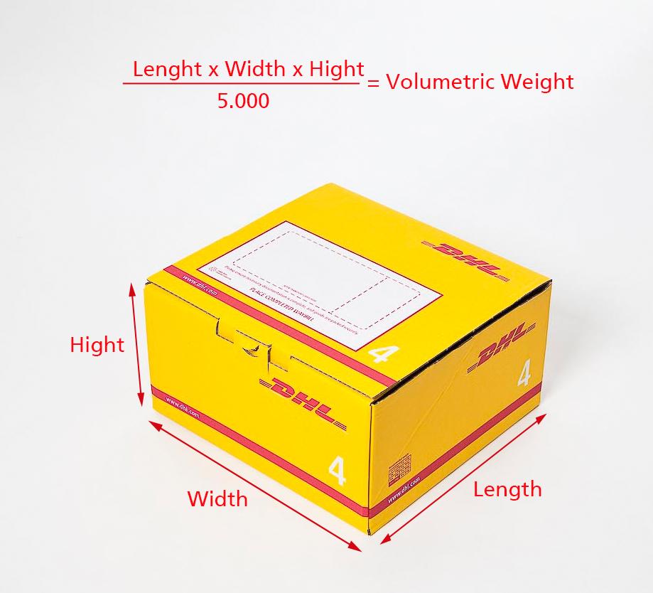 dhl box sizes