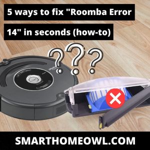 irobot error 14