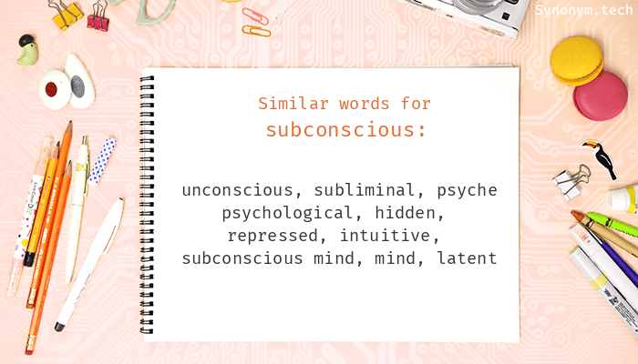 subconscious synonym